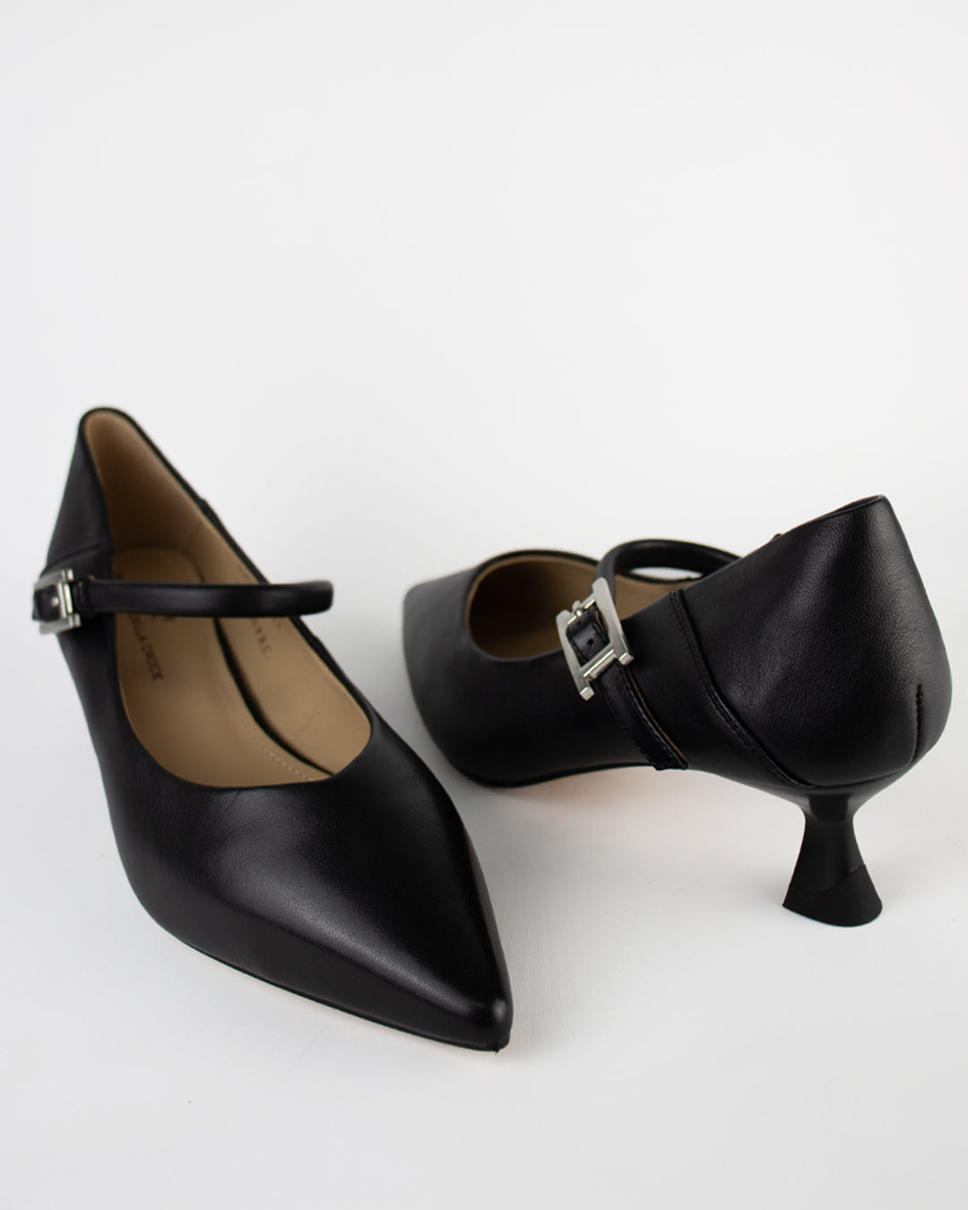 Décoletté in pelle