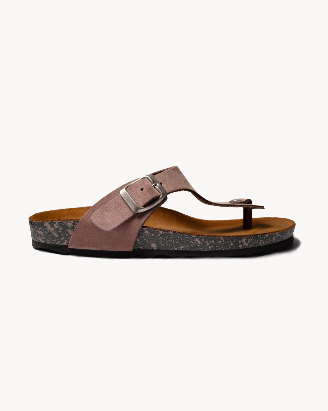 Sandali Rosy in camoscio