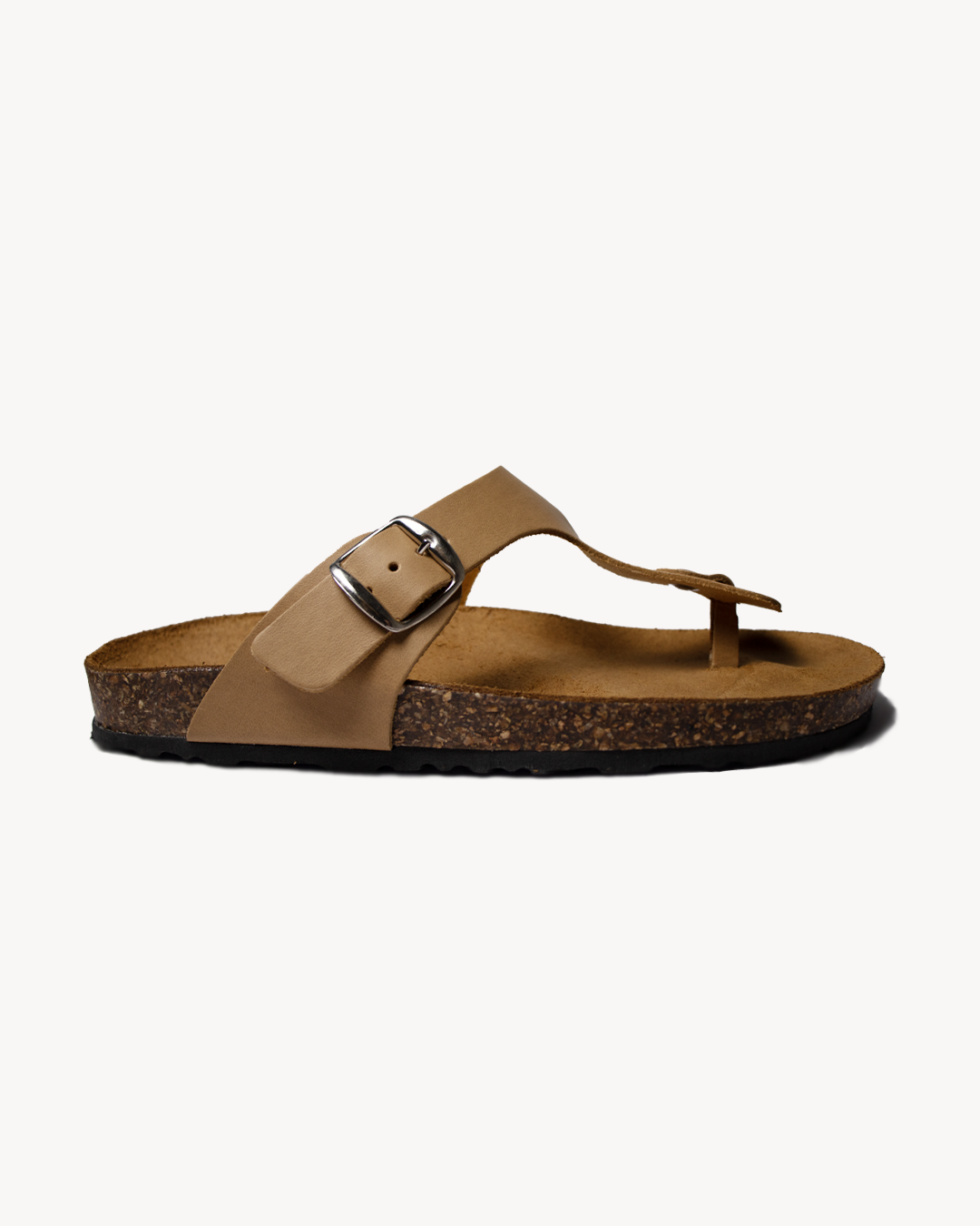 Rosy leather sandals