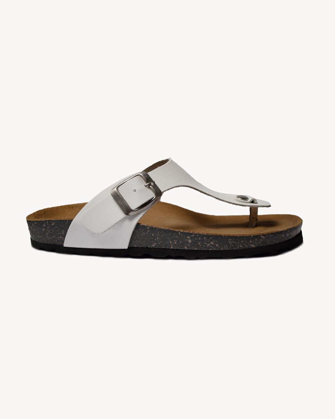 Rosy leather sandals