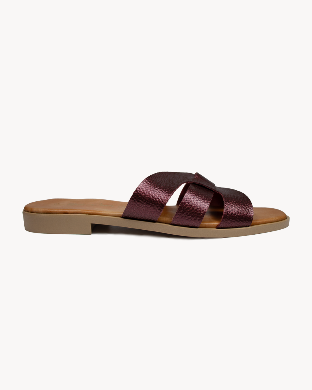 Valentina leather sandal
