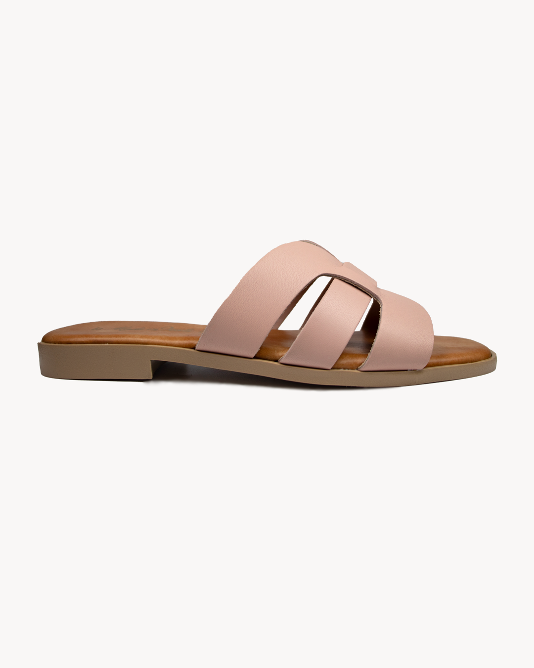 Valentina leather sandal