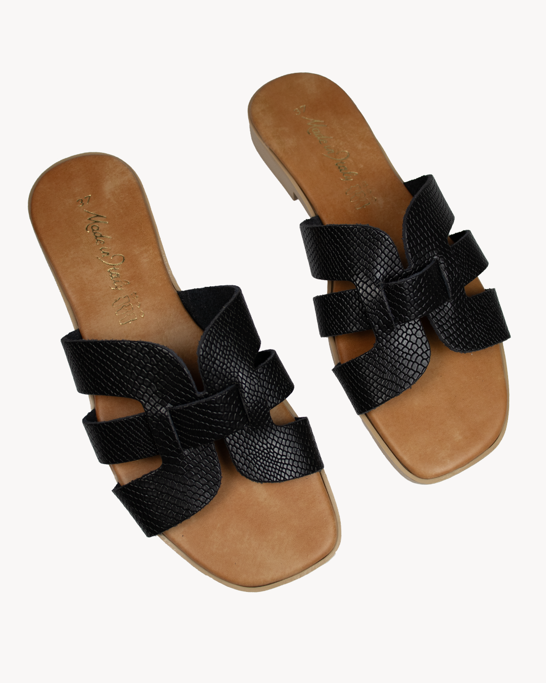 Valentina leather sandal