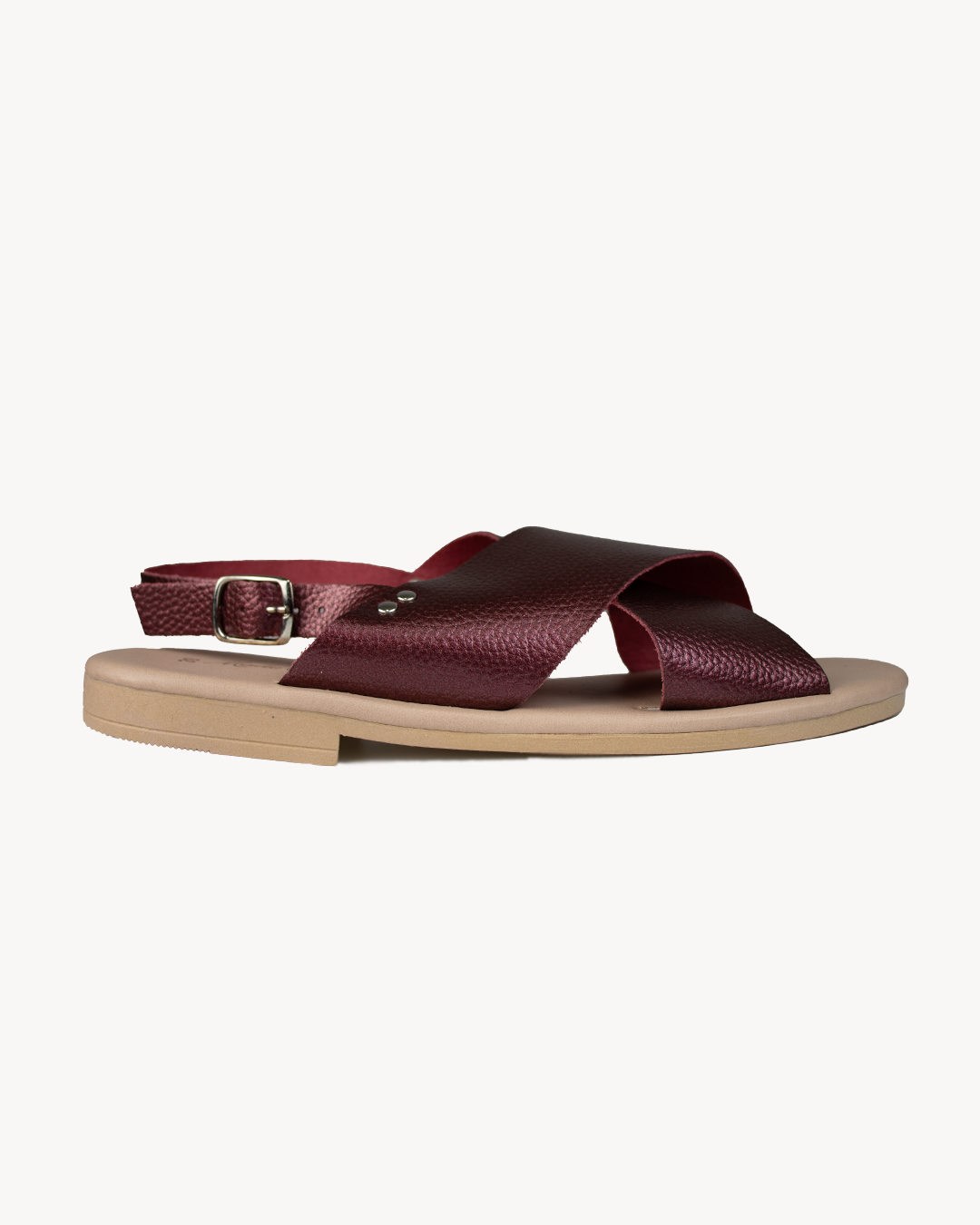Procida leather sandal