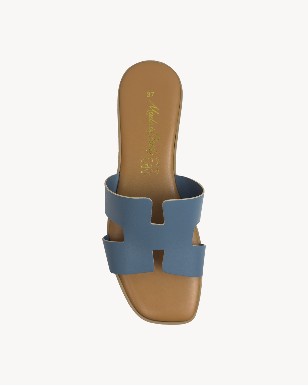 Sandalo H in pelle