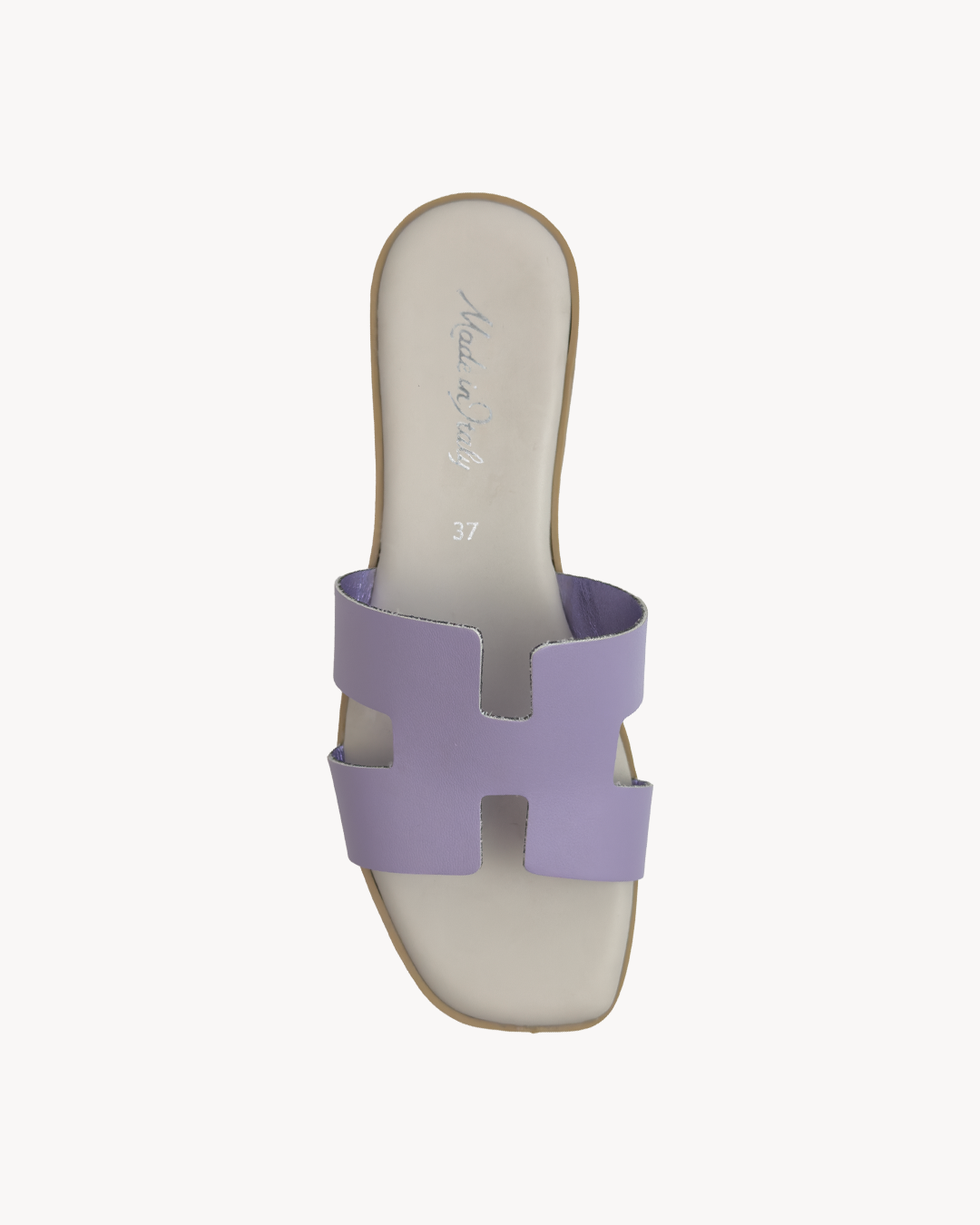 Sandalo H in pelle