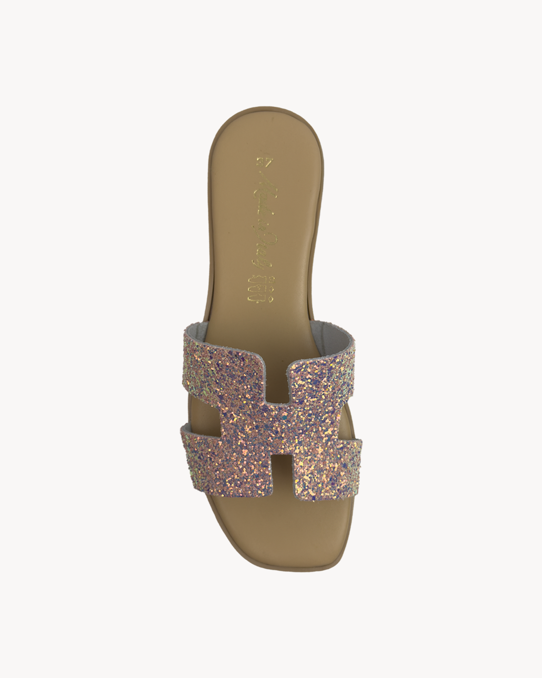 Sandalo H con glitter