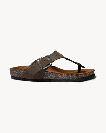 Sandali Rosy in camoscio