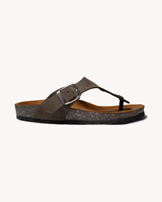 Sandali Rosy in camoscio
