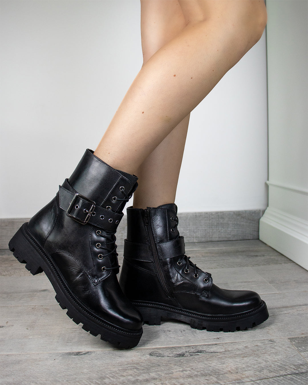 Amsterdam leather boots