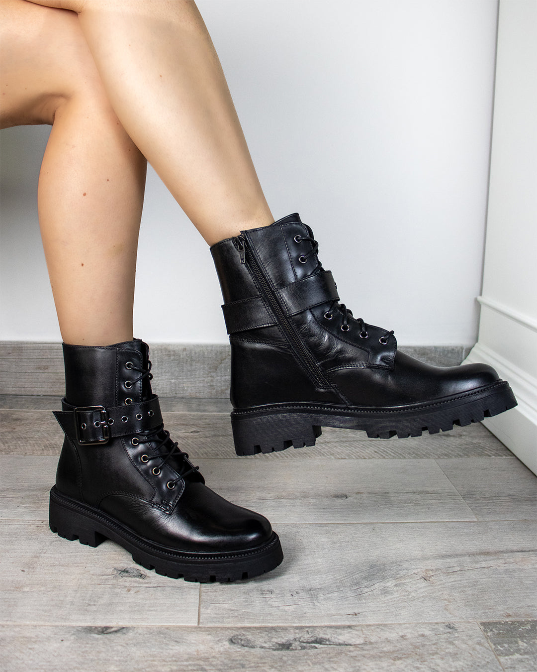 Amsterdam leather boots