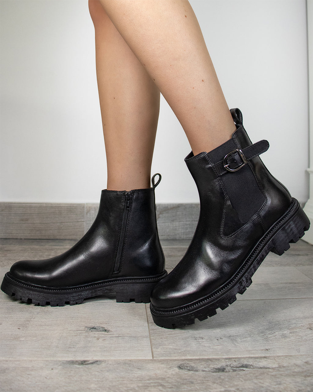 Stivali Austin in pelle