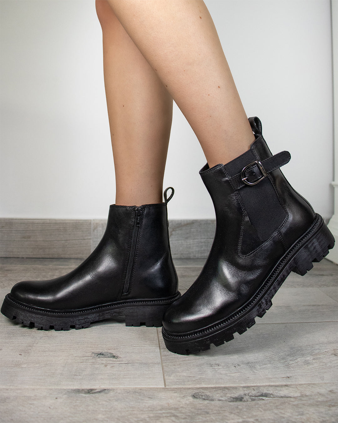 Stivali Austin in pelle