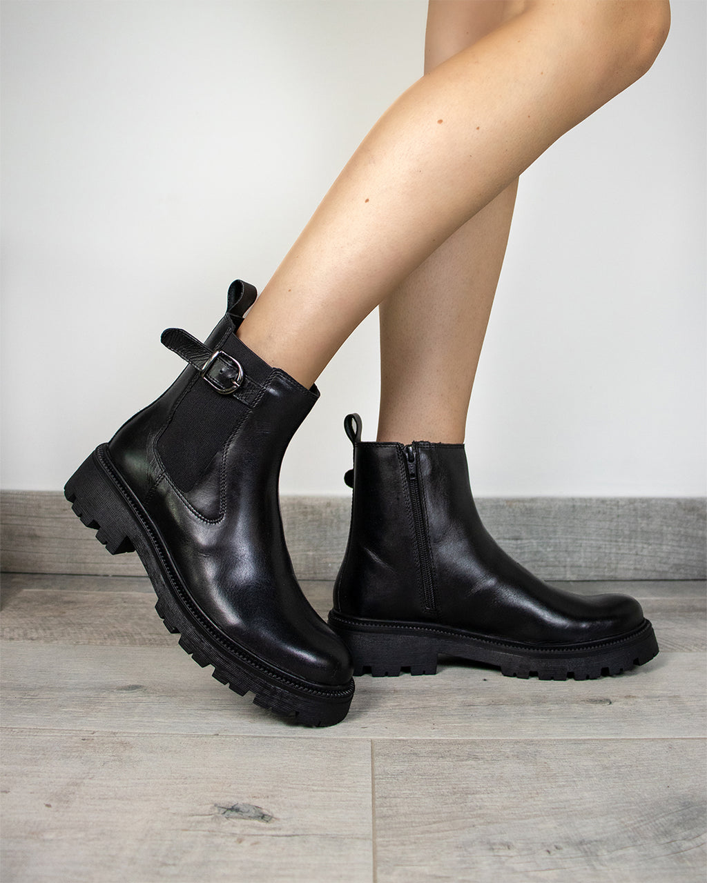 Stivali Austin in pelle