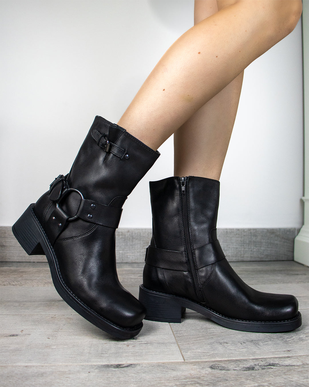 Brooklyn leather boots