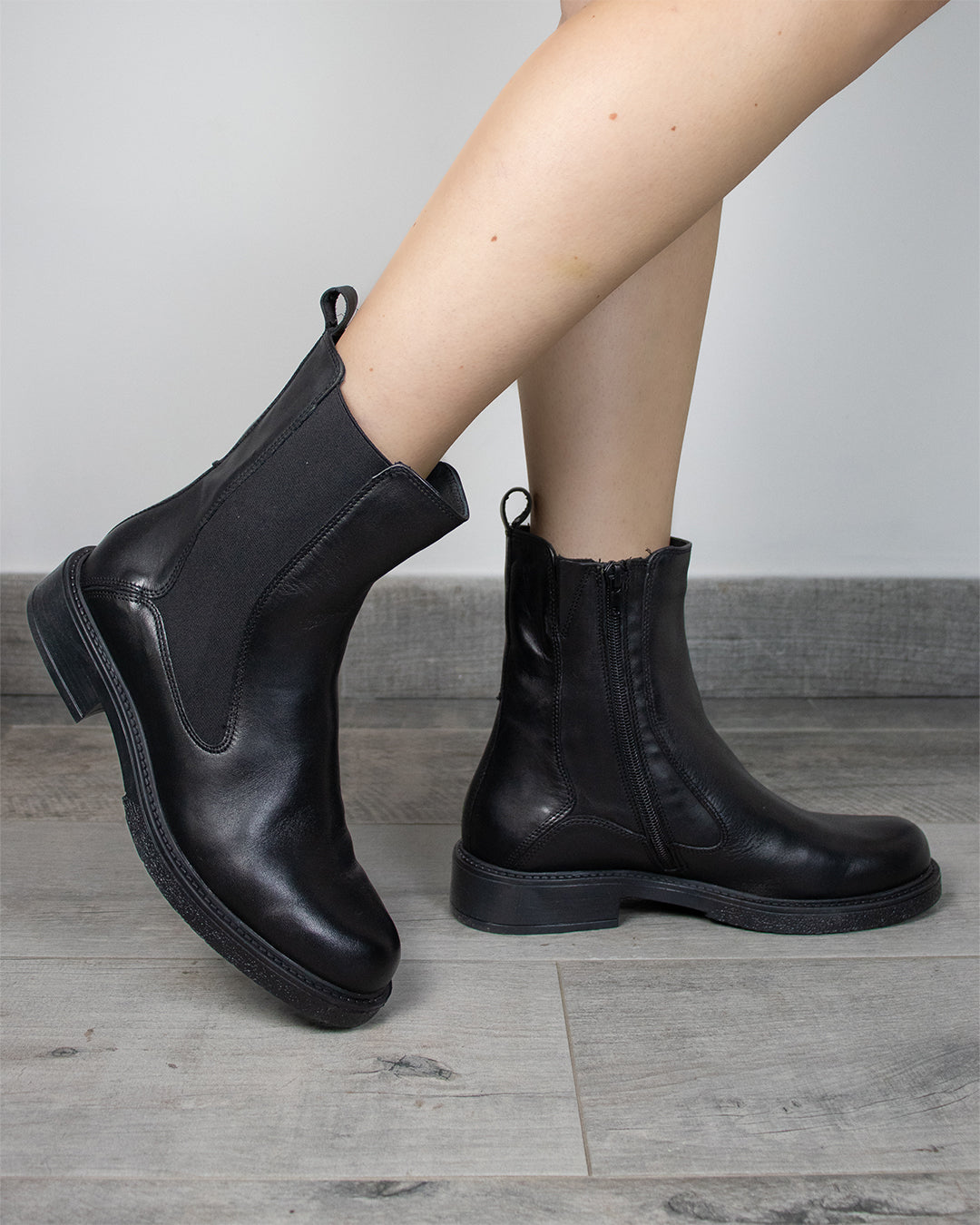 Chicago leather boots