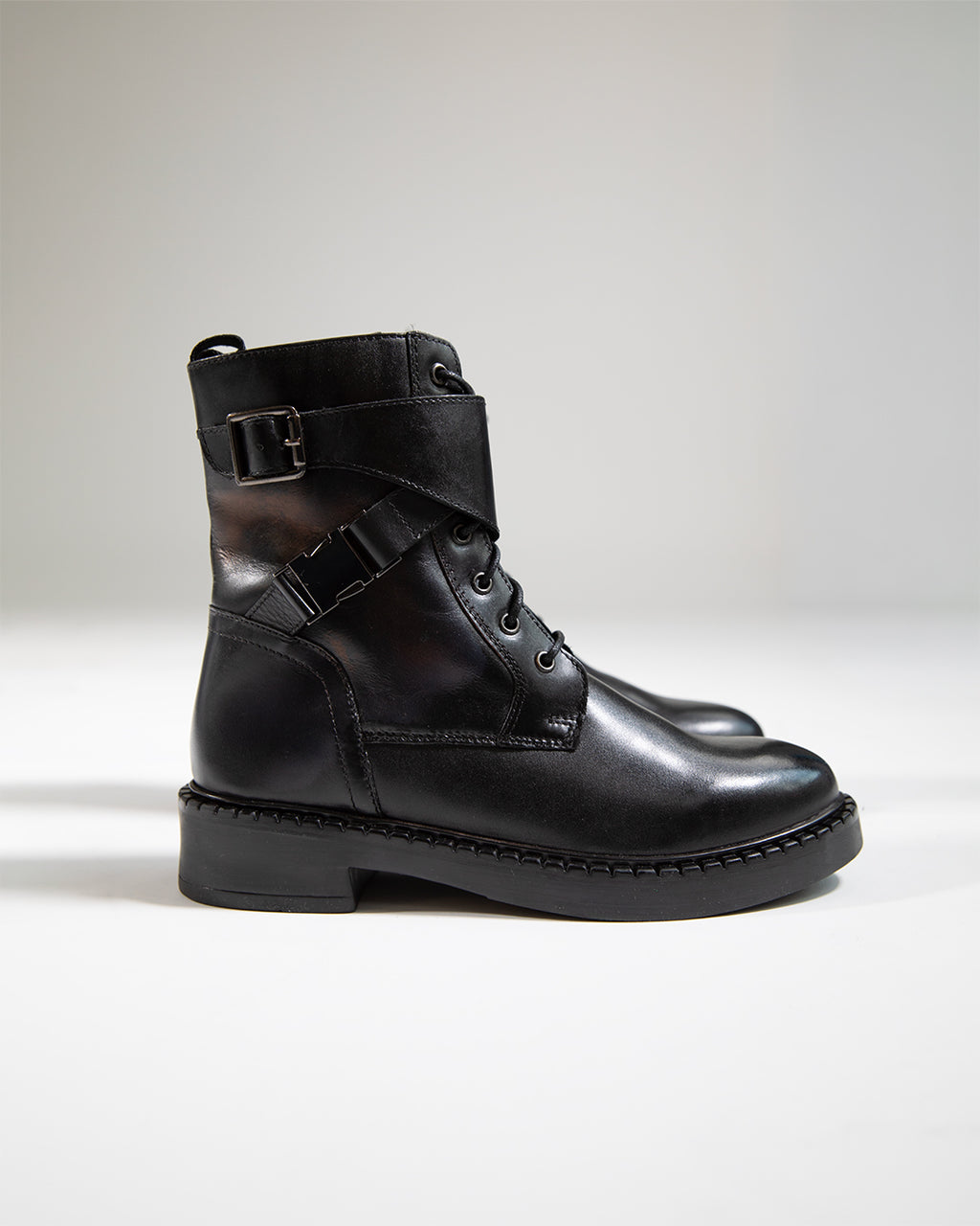 Stivali Shanghai in pelle