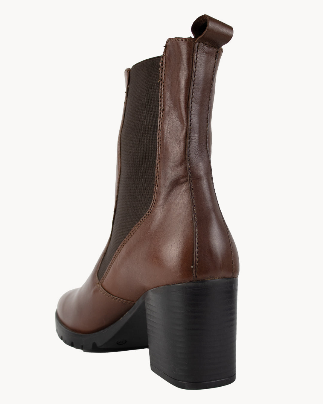 Leather ankle boots
