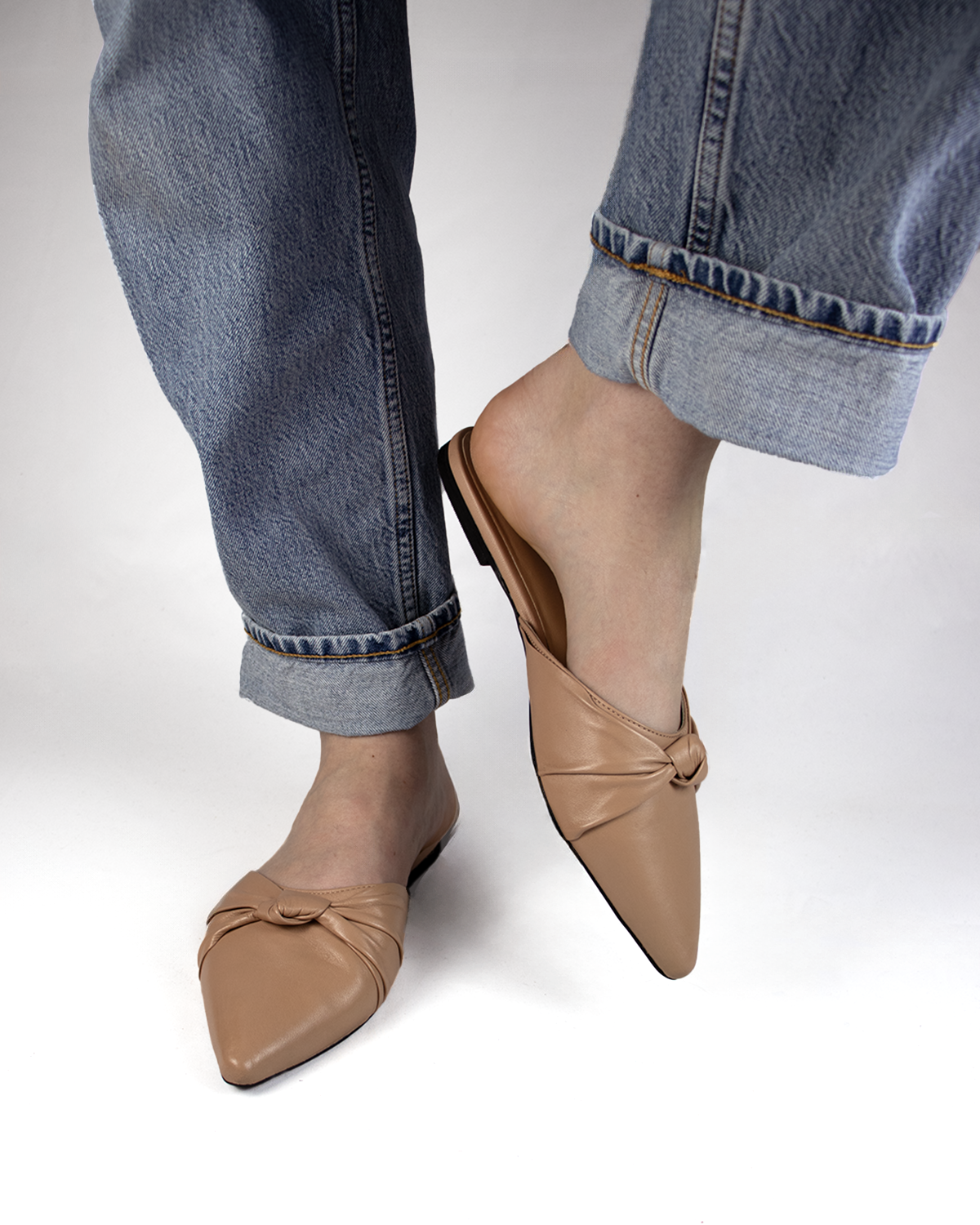 Mules in pelle 5mm