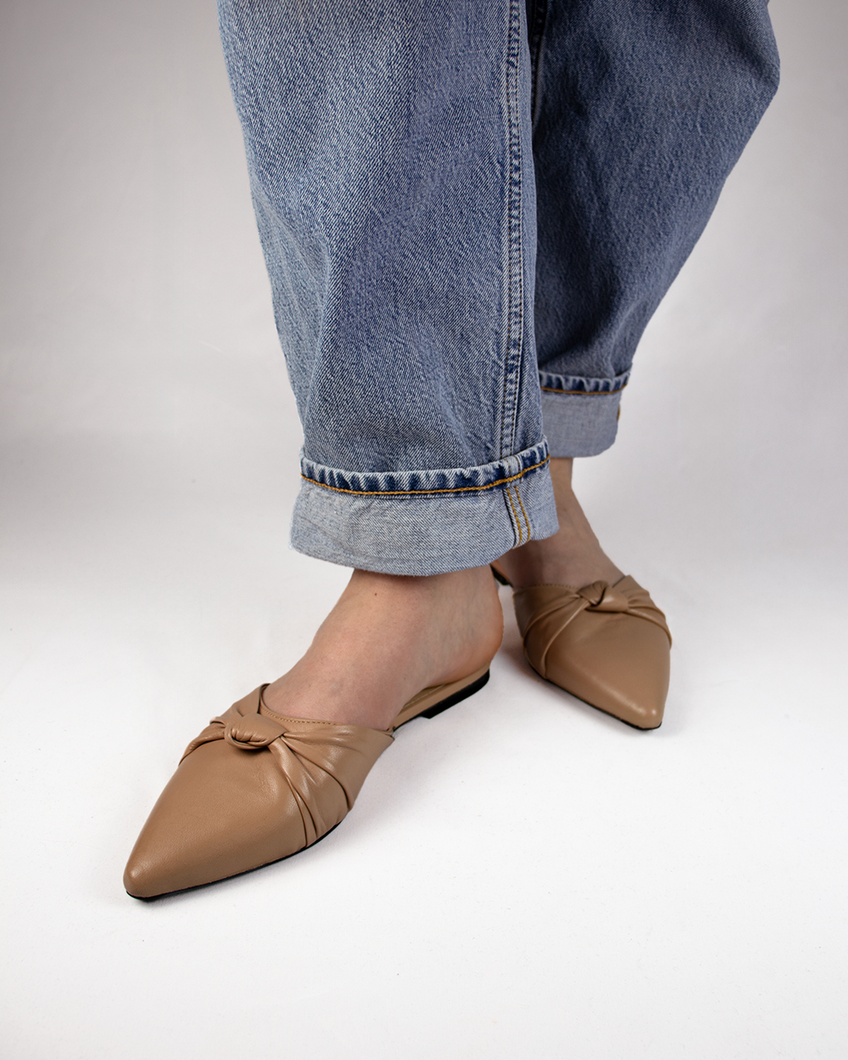 Mules in pelle 5mm