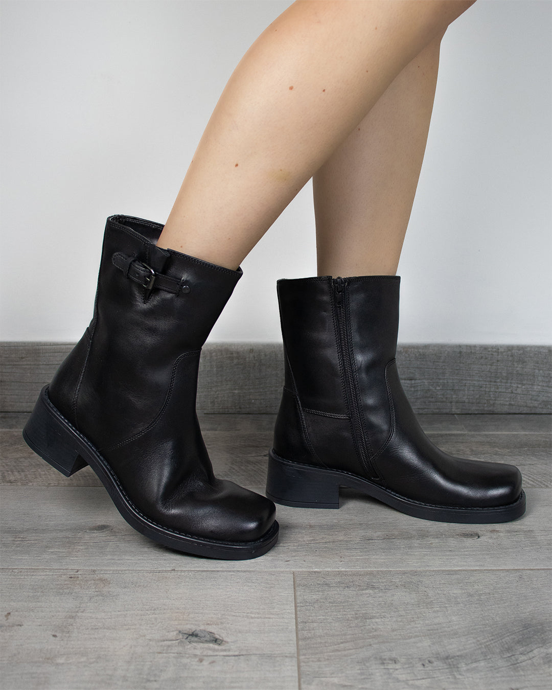 Miami leather boots