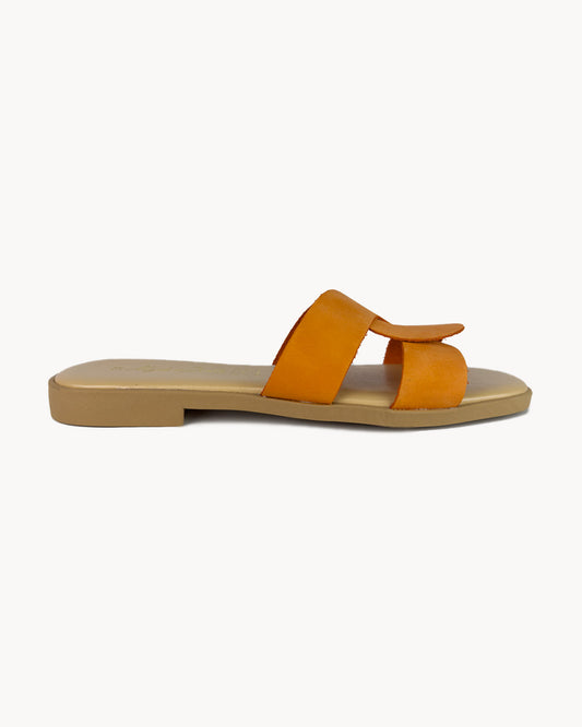 Sandalo Catena in pelle