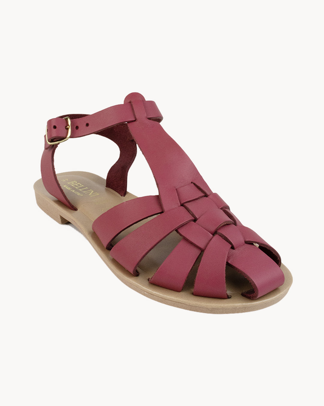 Sandalo Matera in pelle con cinturino