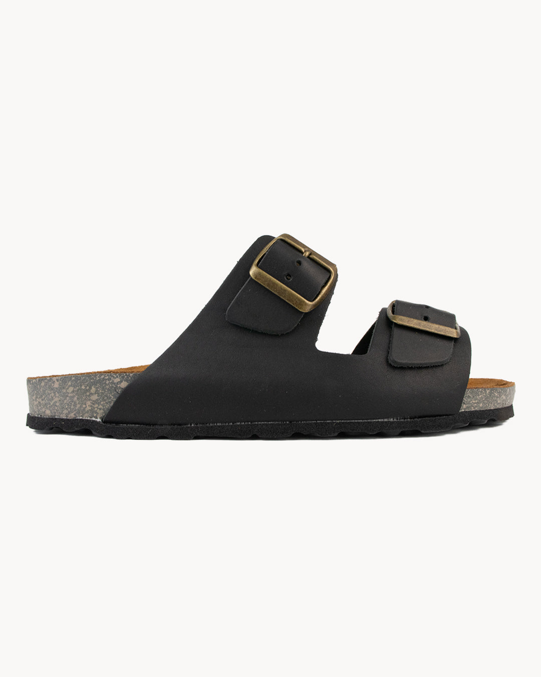 Sandalo Daniel in pelle con doppia fibbia | UOMO