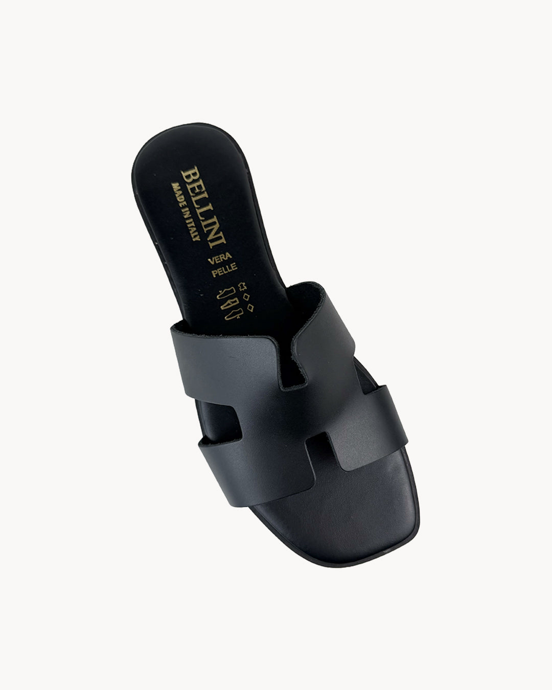 Sandalo H in pelle
