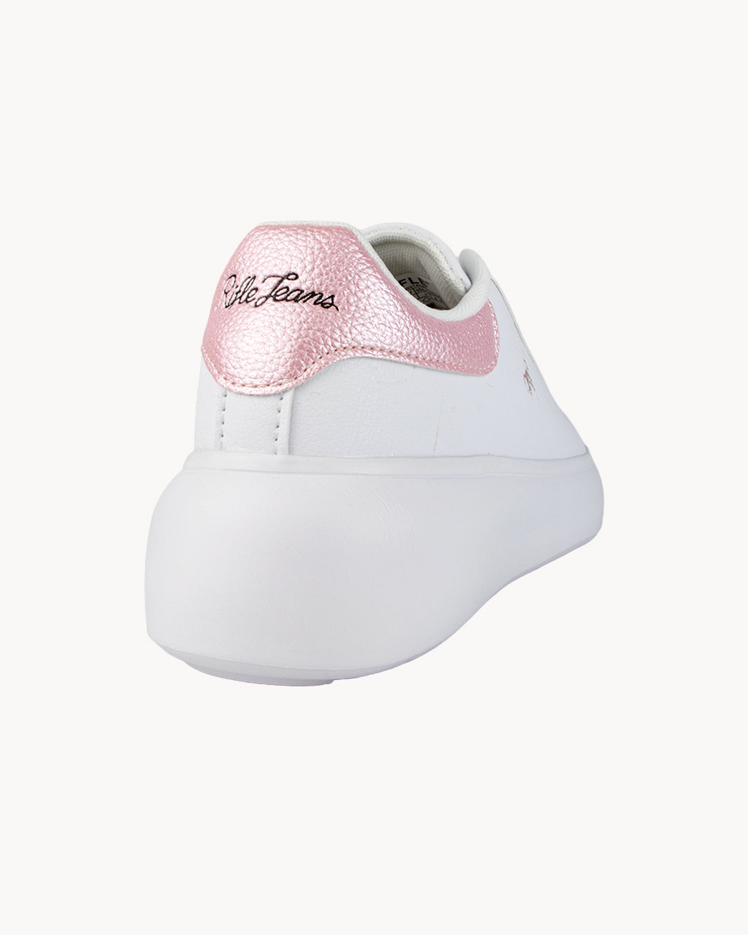 Sneakers Rifle con lacci e patch posteriore metallizzata