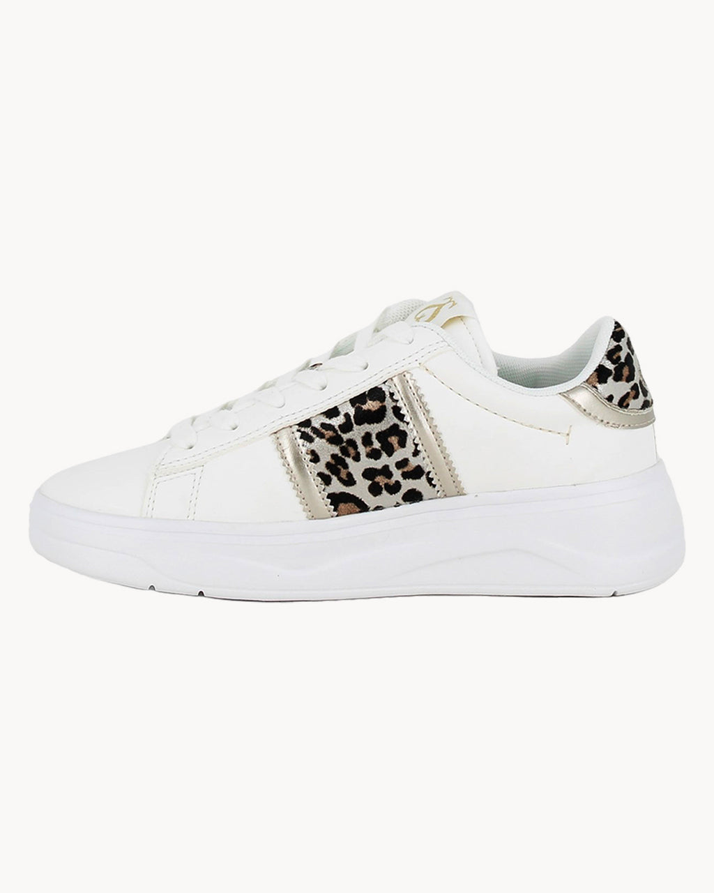 Sneakers stampa animalier Solo Soprani Couture