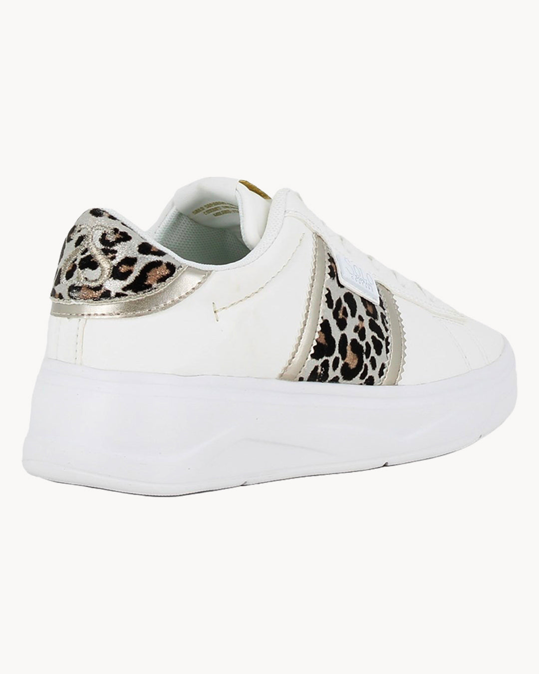 Sneakers stampa animalier Solo Soprani Couture
