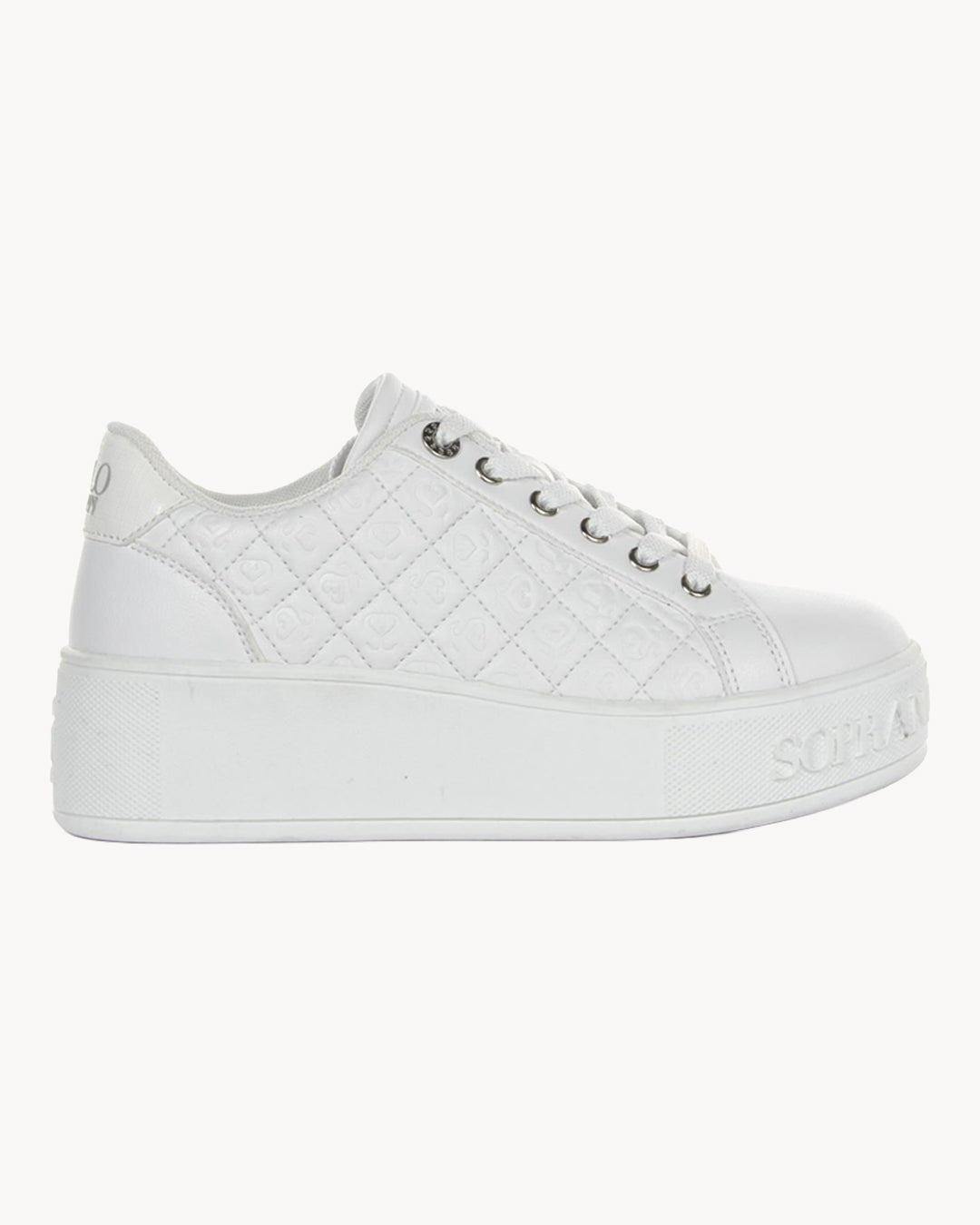 Sneakers platform trapuntate Solo Soprani Couture