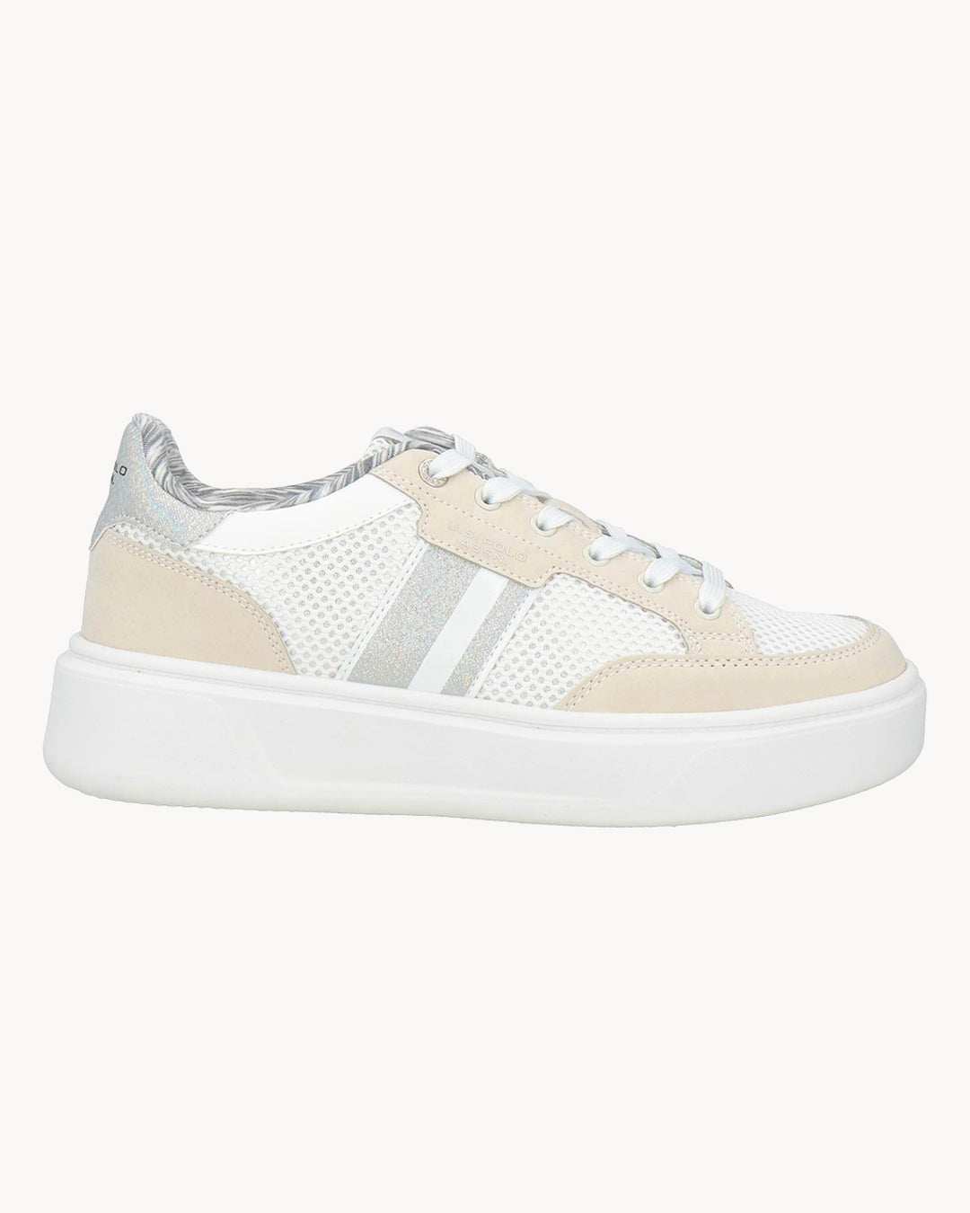 Sneakers U.S. Polo Assn. platform in mesh