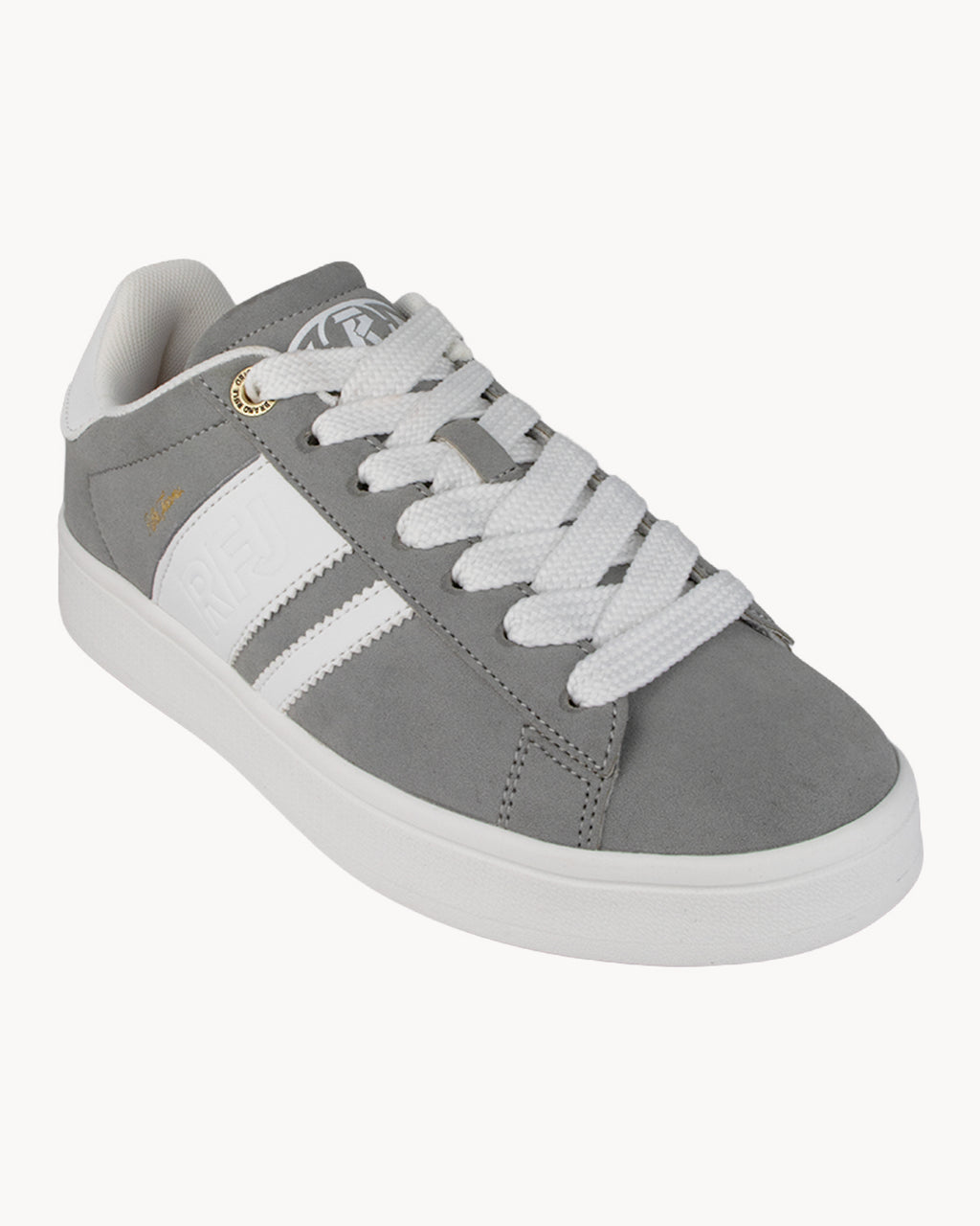 Sneakers Rifle con patch posteriore e bande laterali bianche