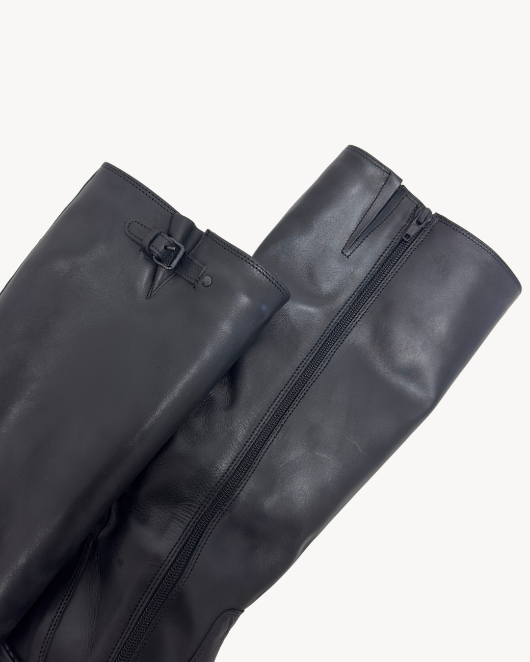High Leather Boots