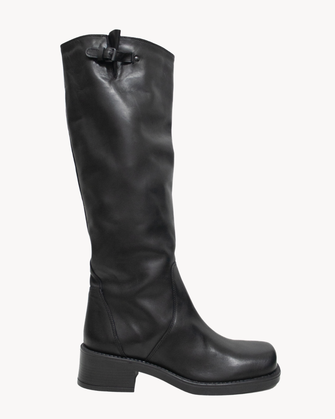 High Leather Boots