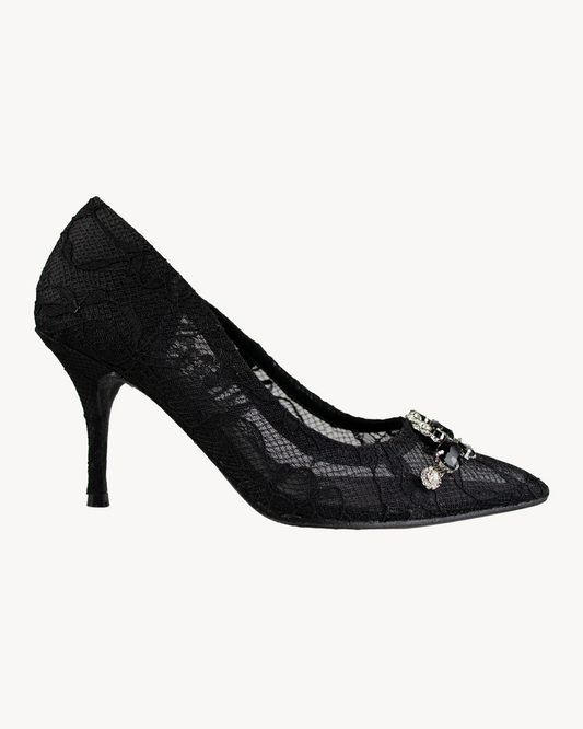 Décolleté in pizzo