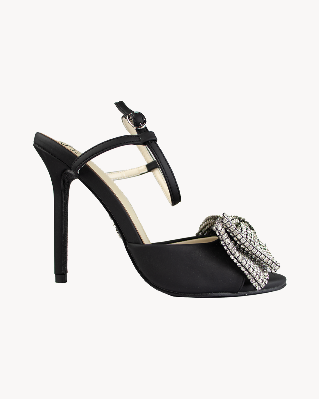 110mm Satin Bow Sandals