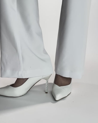 Patent jewel pumps