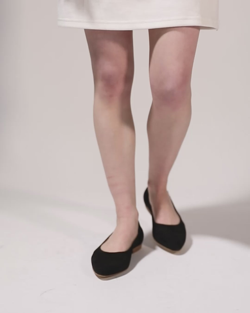 Ballerine Mara Flexlite in camoscio