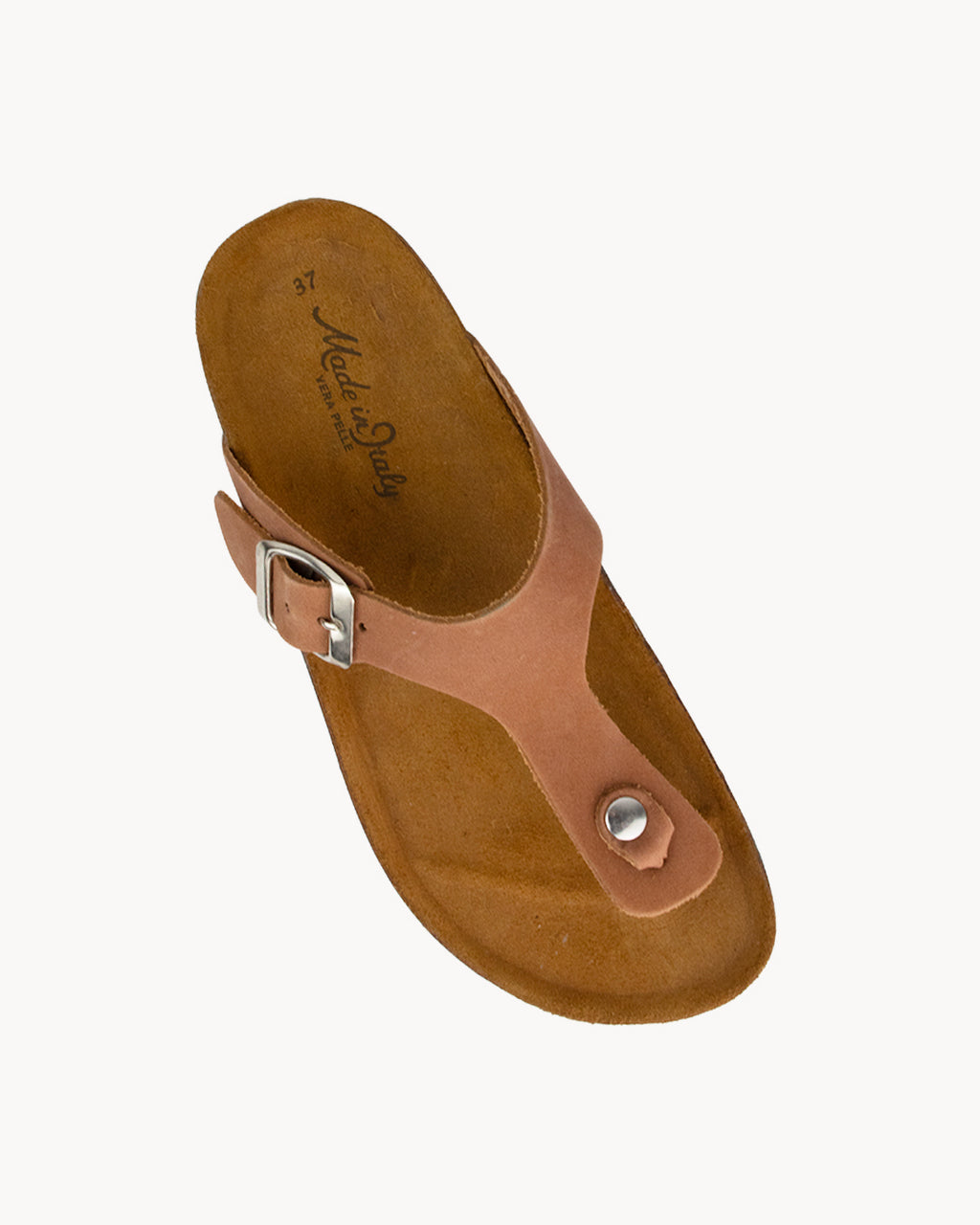 Sandalo Rosy in pelle